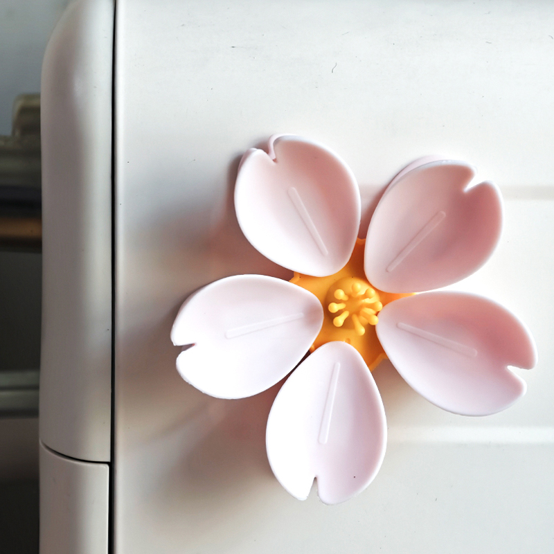 Food Snacks For 1 Year Old - Magnete per Frigorifero con Fiori di