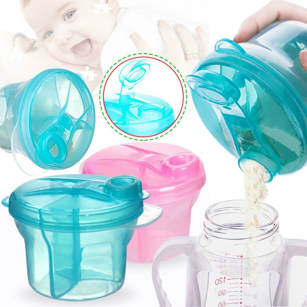 Food Snacks For 1 Year Old - Contenitore per formula a 3 dose