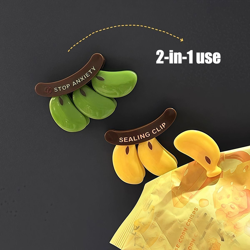 Food Snacks For 1 Year Old - Clip per sacchetti a forma di