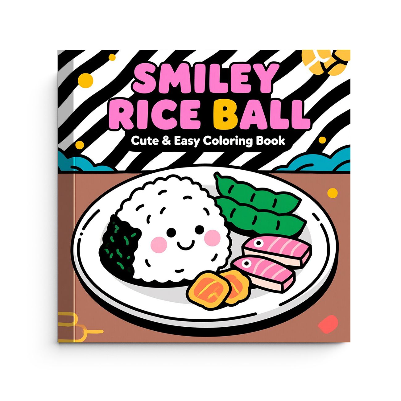 Food Snacks Coloring Book - Libro da colorare con palline di