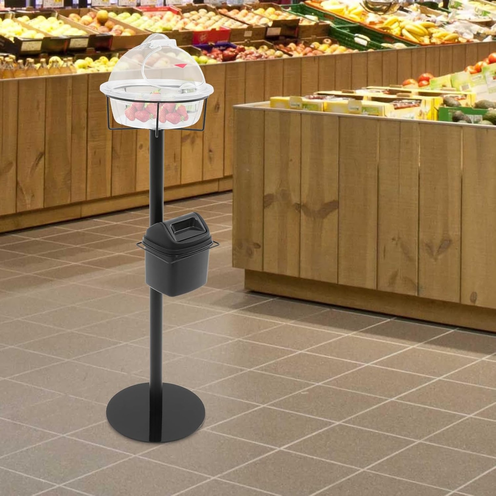 Food Snacks Options - Espositore BYMAOCAR in metallo nero per