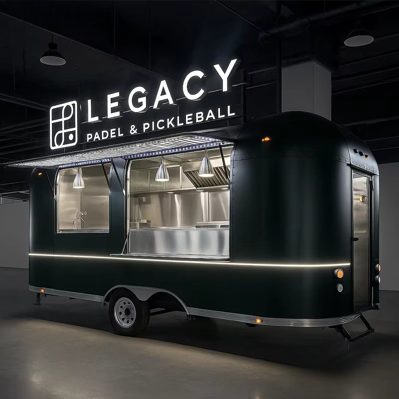 Food Truck With Snacks - Nuovo Rimorchio per Food Truck in