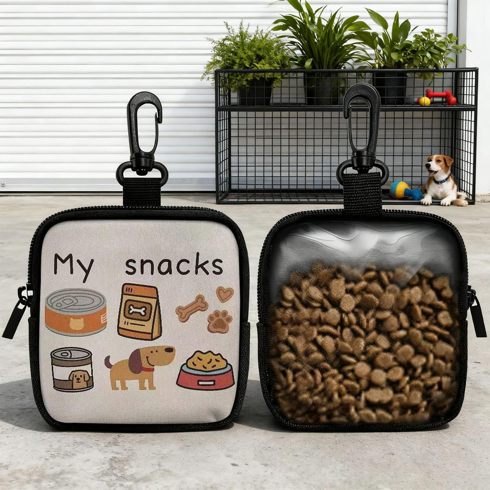 Food Snacks For Hiking - Custodia per dolcetti per cani Dispenser