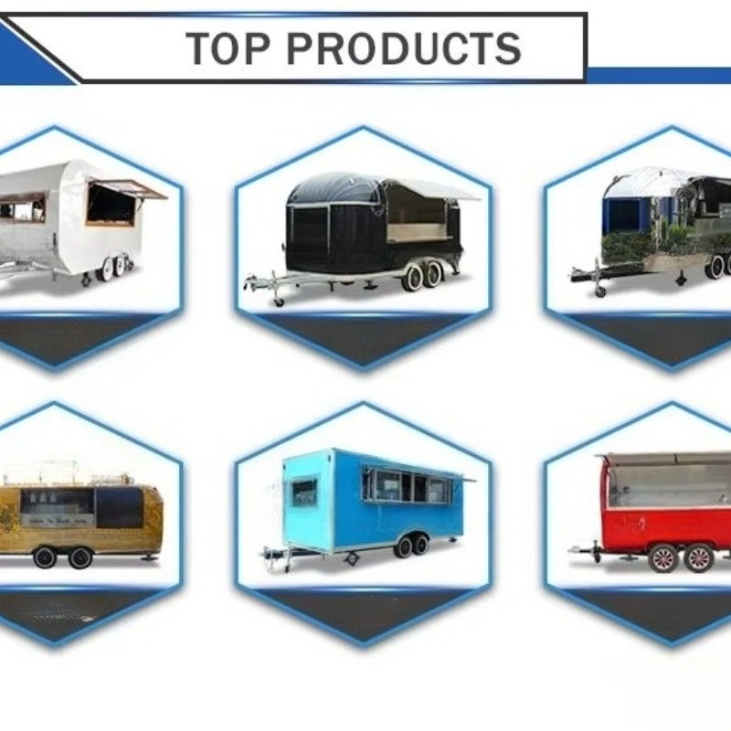 Food Truck With Snacks - Chiosco Mobile per Fast Food da