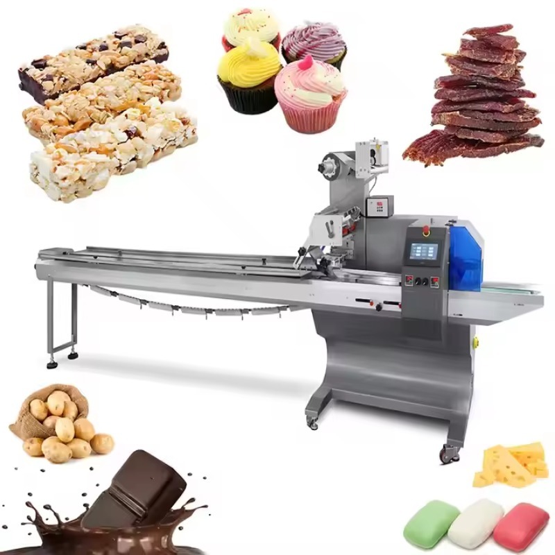 Food Snacks Packaging - Macchina Automatica per Confezionamento a Cuscino
