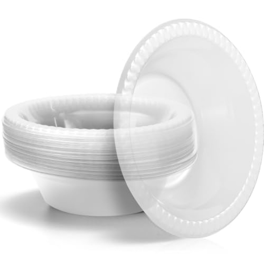 Food And Snacks For Picnic - Confezione da 30 Ciotole Monouso in