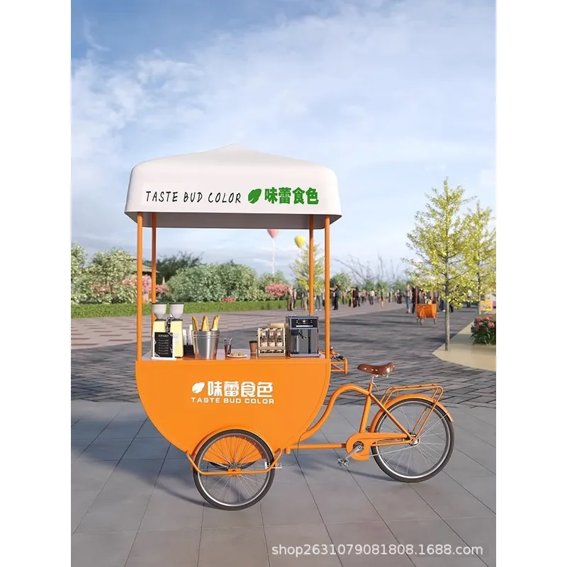 Food Truck With Snacks - Carretto Mobile per Alimenti da Esterno,