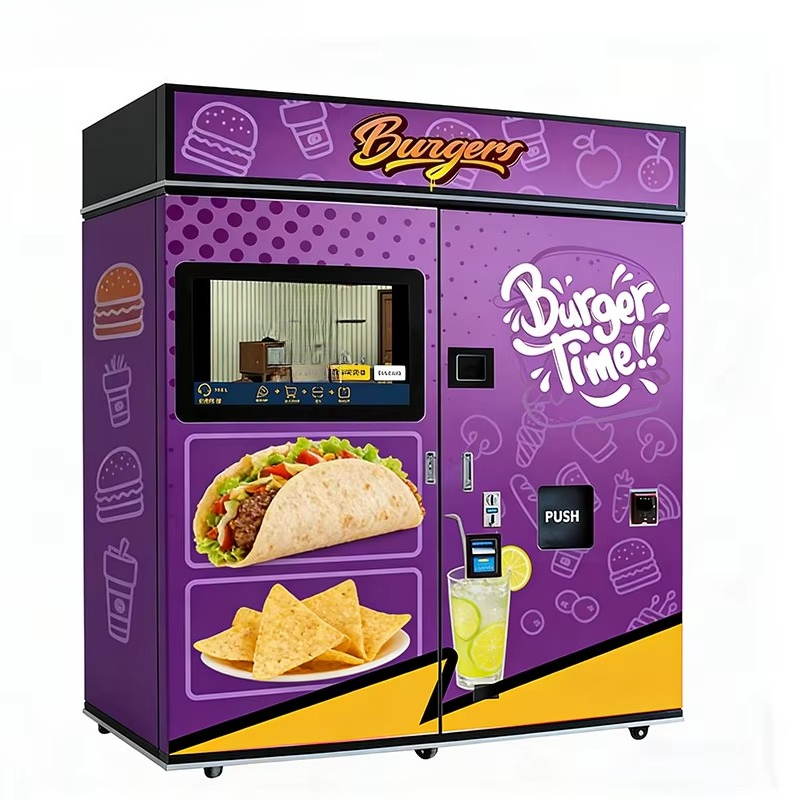 Food Snacks In Usa - Distributore Automatico Personalizzato di Fast Food