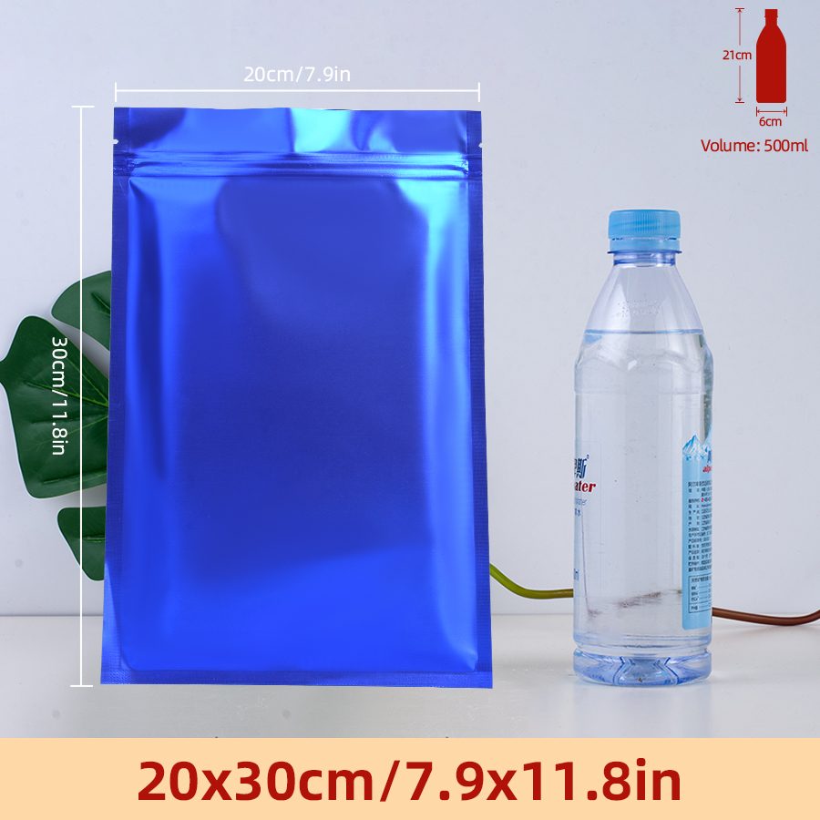 Food Snacks In Usa - 100 buste con cerniera in lamina