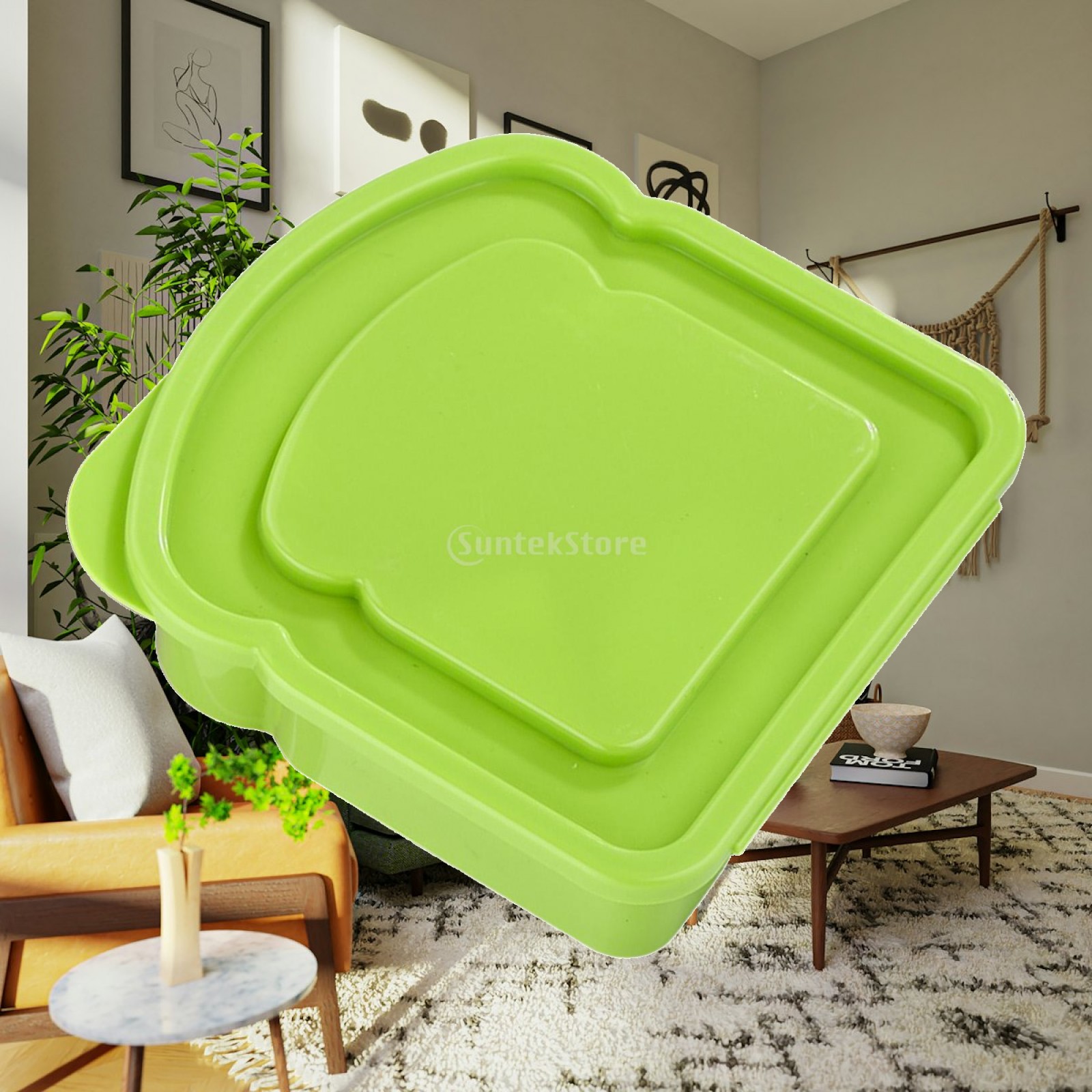 Food Snacks For Hiking - Contenitori per Pranzo Bento Riutilizzabili, Scatola