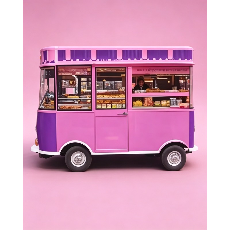 Food Truck With Snacks - Food Truck Multifunzionale di Alta Qualità,