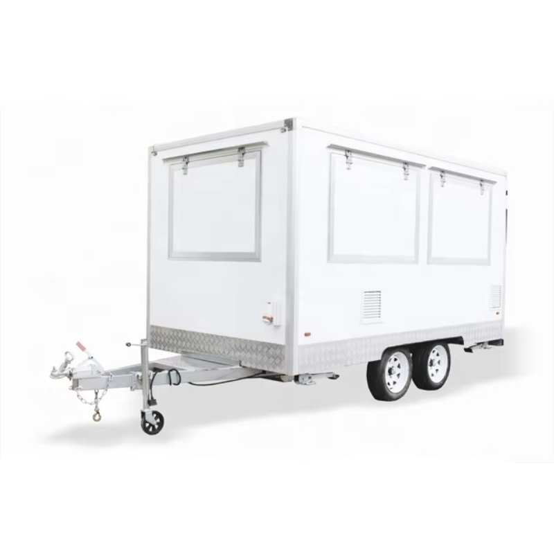 Food Truck With Snacks - Rimorchio Professionale per Fast Food Mobile,
