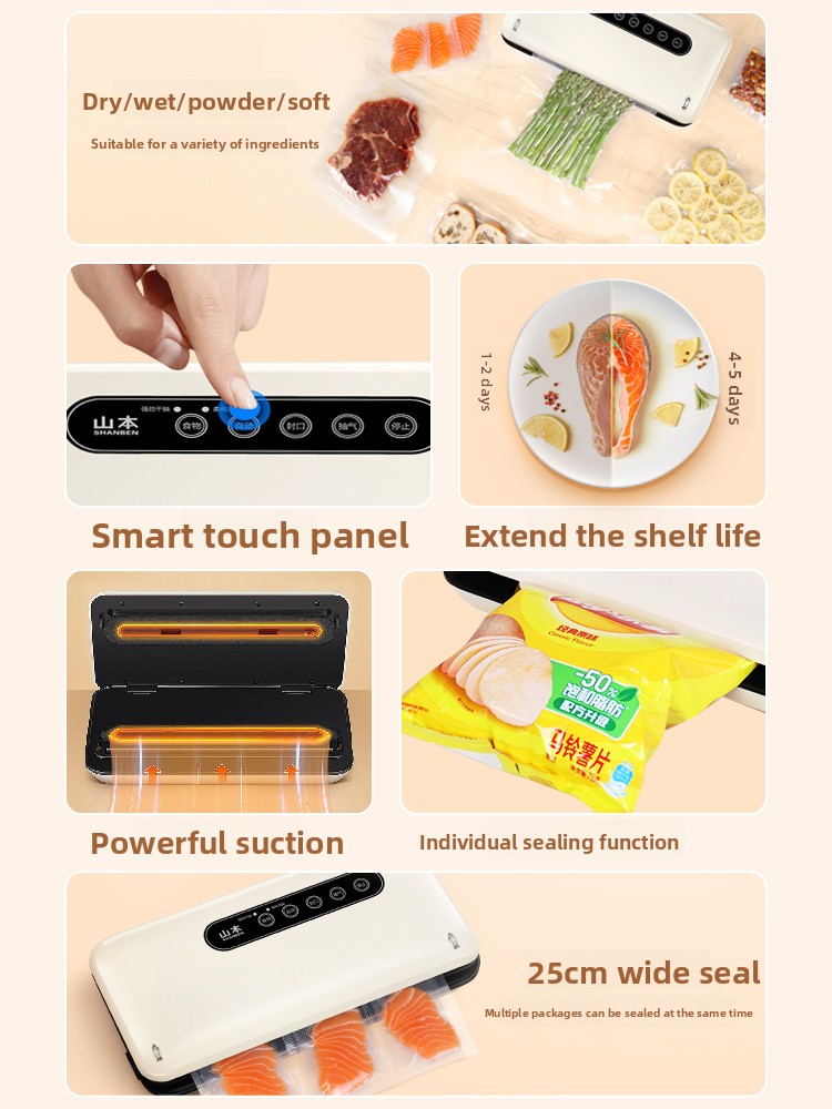 Mini Macchina per Sottovuoto A - Food Snacks In Usa recensione e prezzo