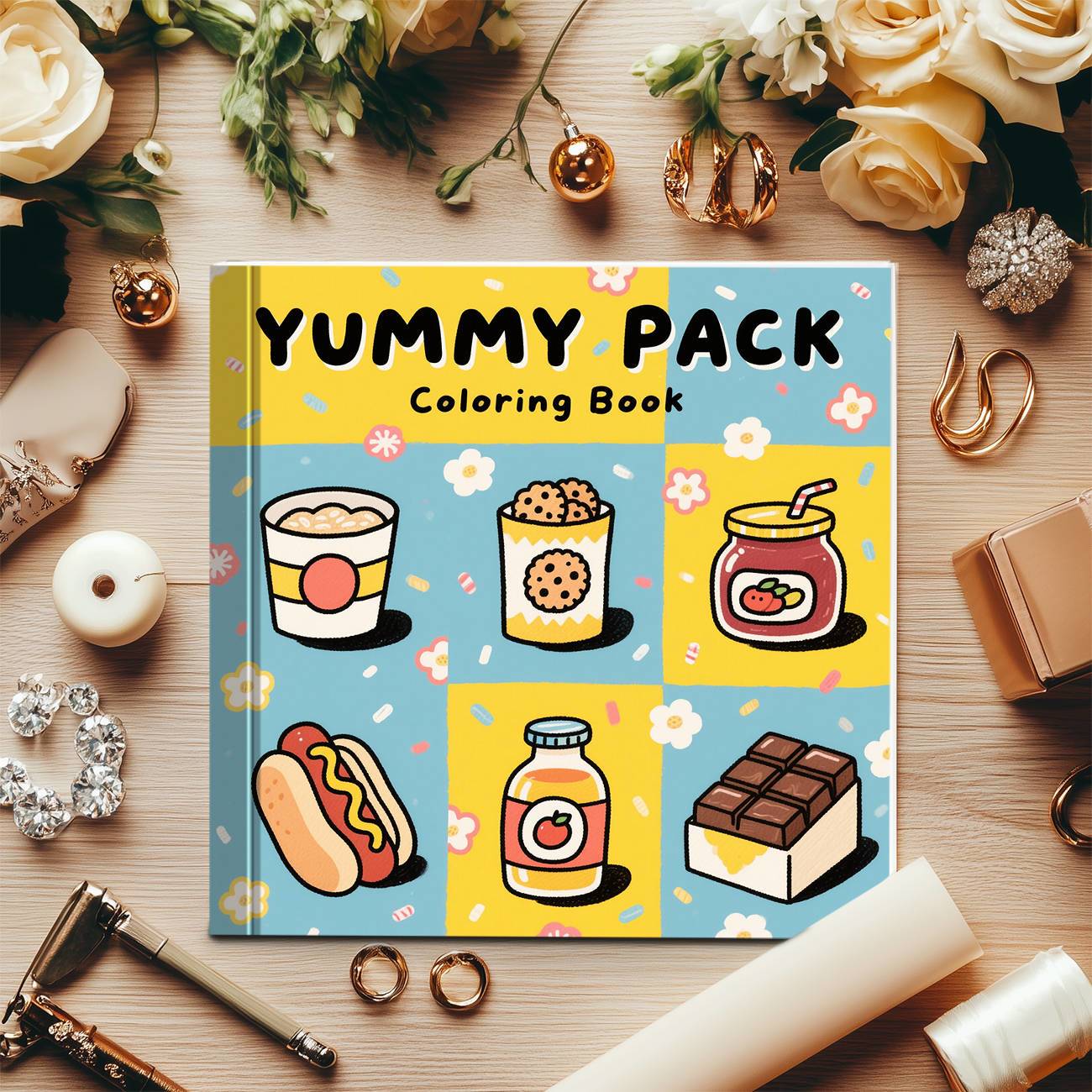 Libro da colorare Yummy Pack,  - Food Snacks Coloring Book recensione e prezzo