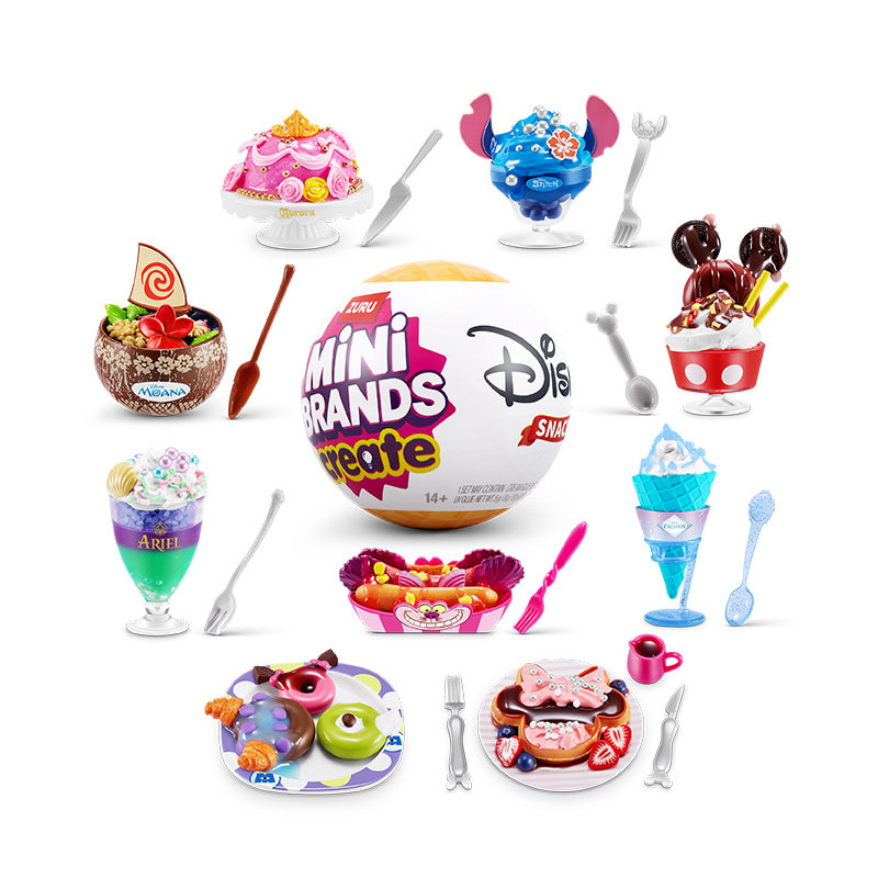 Zuru Mini Brands Create Disney - Food Snacks Packaging recensione e prezzo