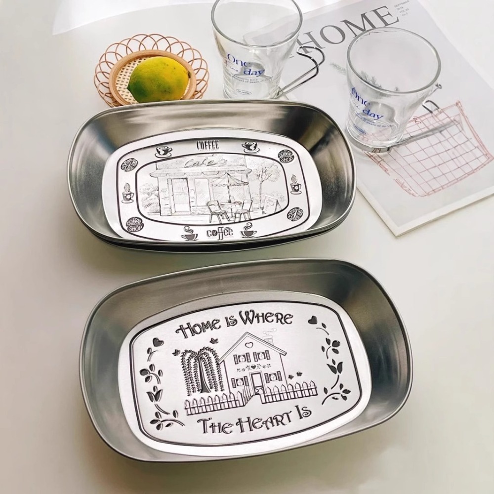 2 Pezzi Vassoio Vintage Americ - Food And Snacks For Picnic recensione e prezzo