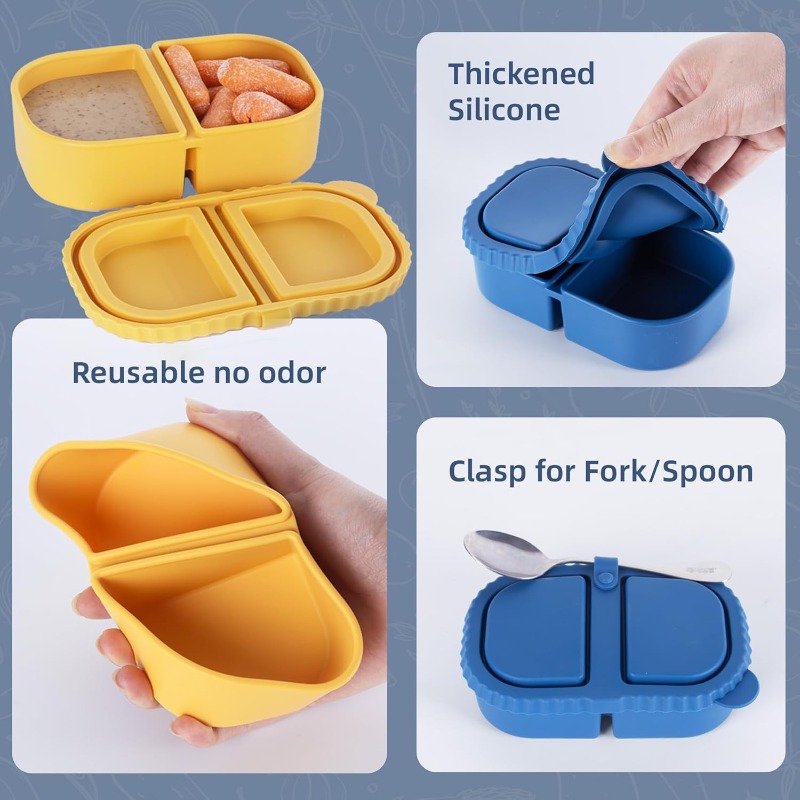 Contenitori per snack riutiliz - Food And Snacks For Picnic recensione e prezzo
