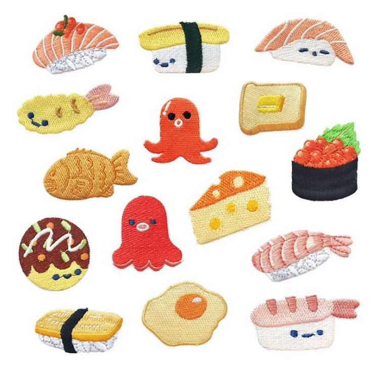 10 pezzi toppe ricamate cibo p - Food Snacks Pictures recensione e prezzo