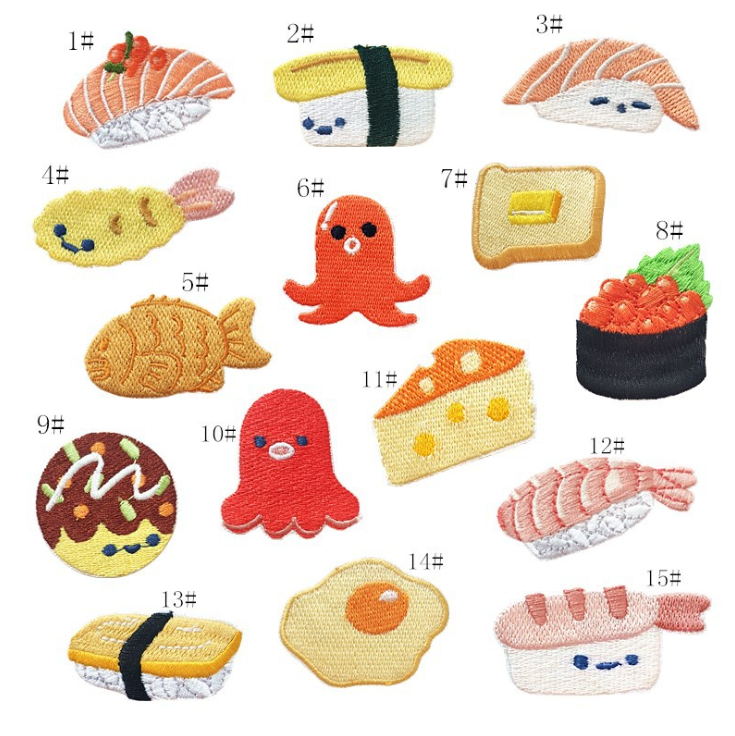 10 pezzi toppe ricamate cibo p - Food Snacks Pictures recensione e prezzo