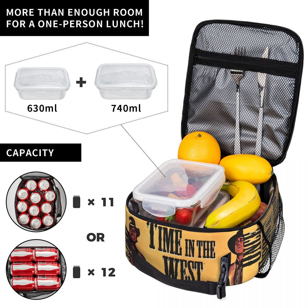 Borsa termica per il pranzo da - Food Snacks For Hiking recensione e prezzo