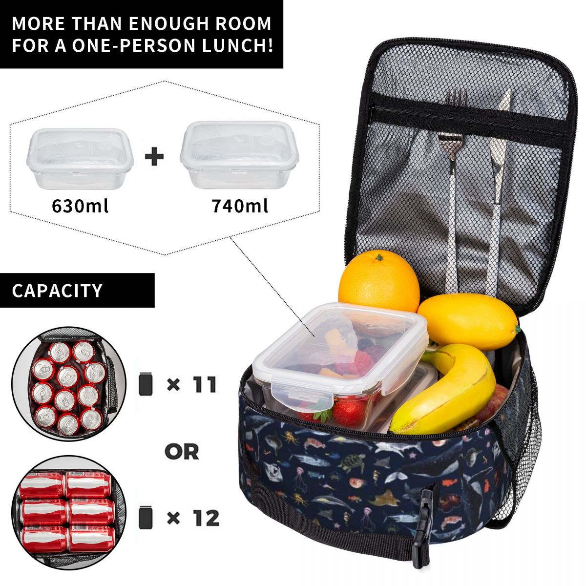 Borsa Termica per Alimenti in  - Food Snacks For Hiking recensione e prezzo