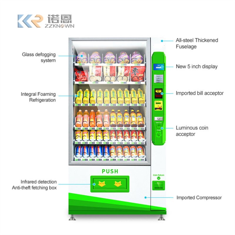 Distributore Automatico di Bev - Food Snacks In Usa recensione e prezzo