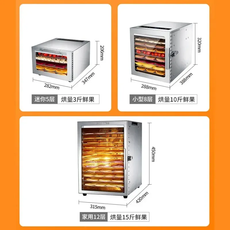Essiccatore per Alimenti a 5-8 - Food Snacks Options recensione e prezzo