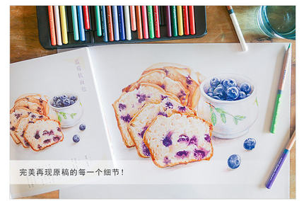 Libro di disegno a matita colo - Food Snacks Coloring Book recensione e prezzo