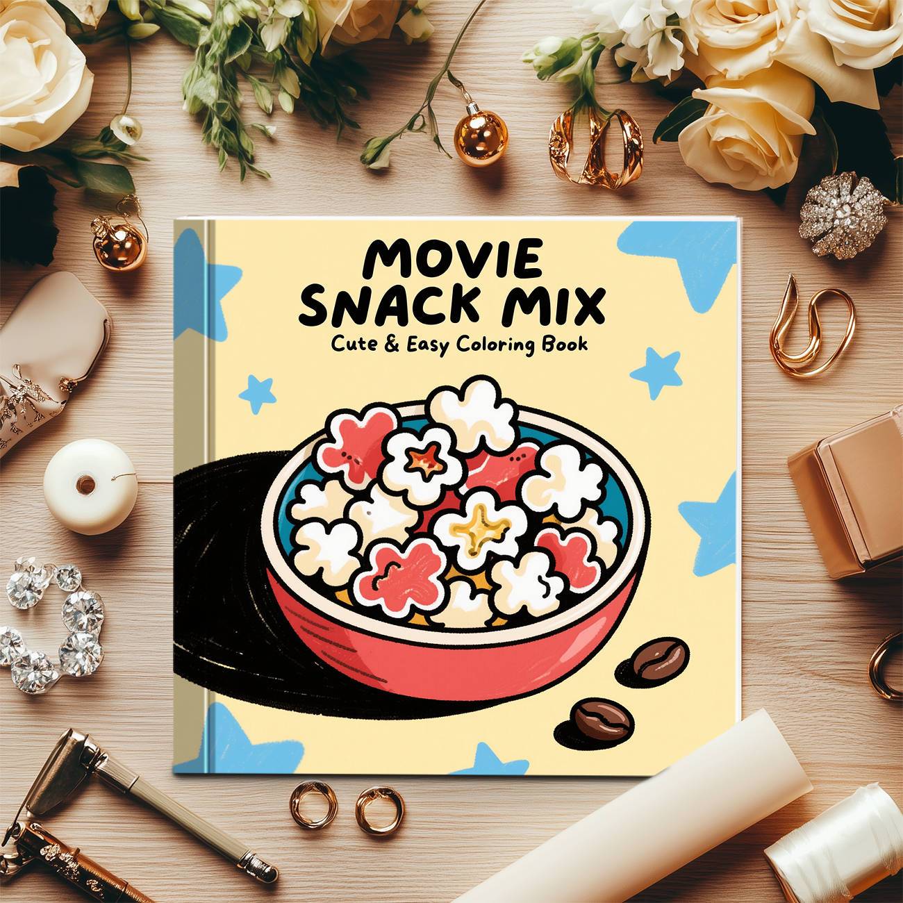 Mix di Snack da Cinema, Ciotol - Food Snacks Coloring Book recensione e prezzo