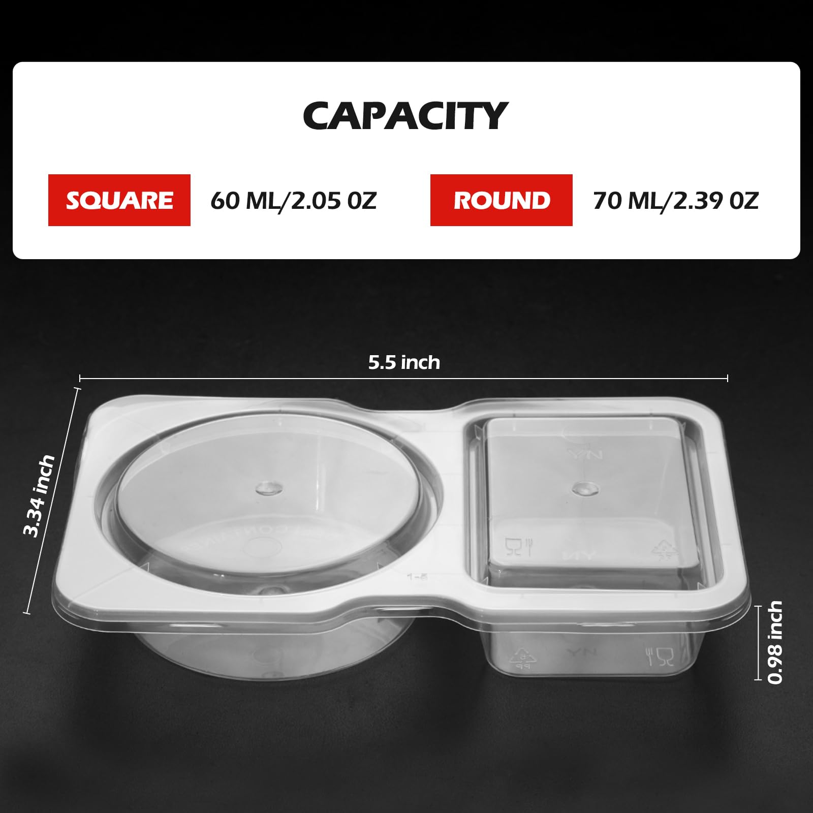 Contenitore per salse in plast - Food And Snacks For Picnic recensione e prezzo