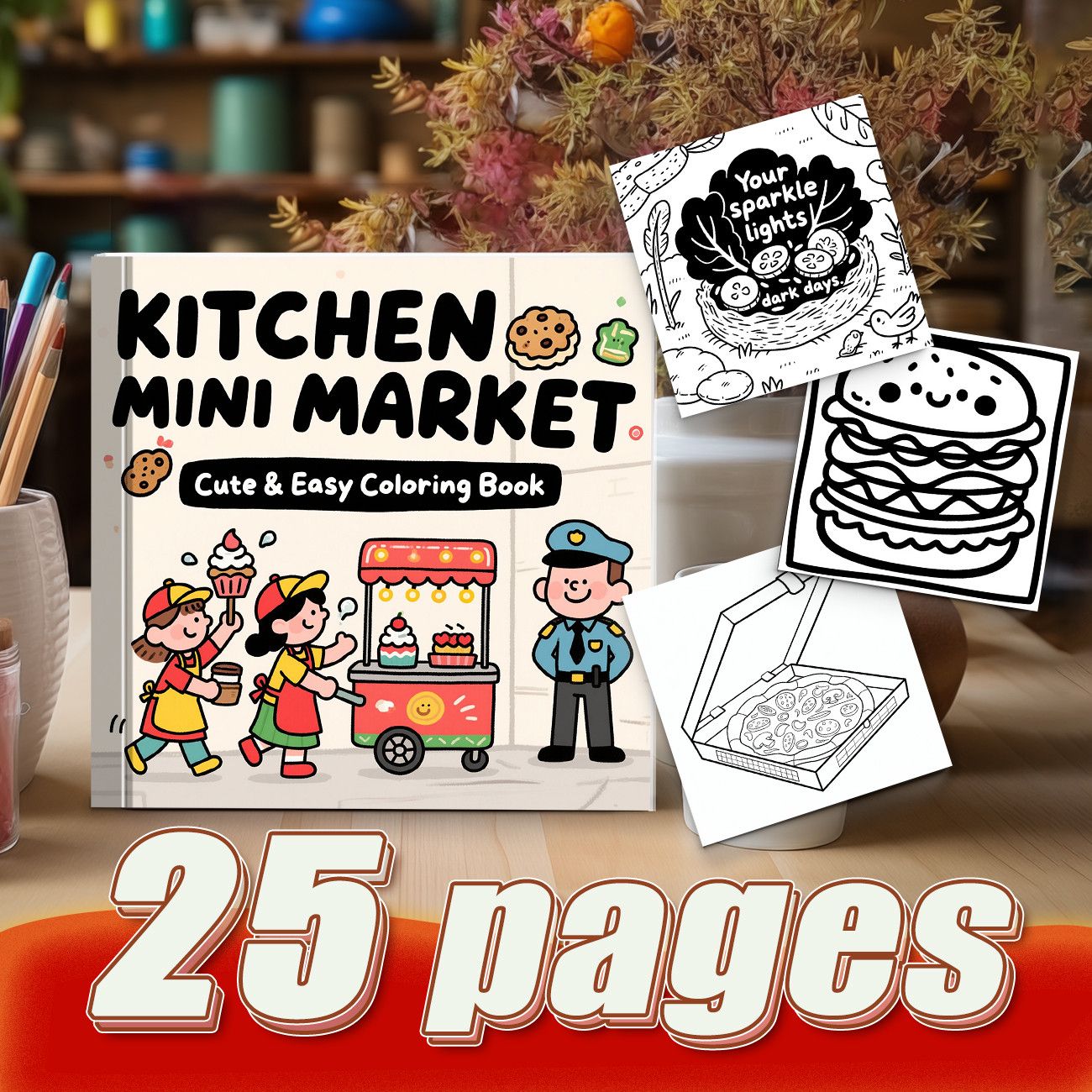 Mini Mercato da Cucina: Libro  - Food Snacks Coloring Book recensione e prezzo