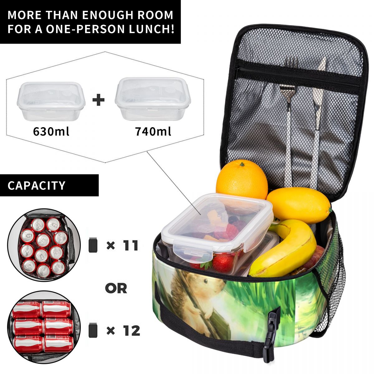 Borsa termica classica per la  - Food Snacks For Hiking recensione e prezzo