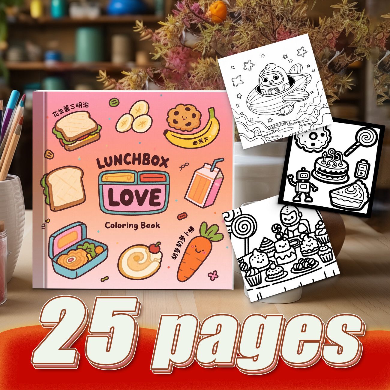 Lunchbox Love: Libro da Colora - Food Snacks Coloring Book recensione e prezzo